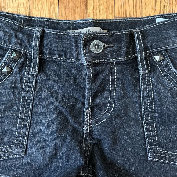 vintage lowrise studded shorts - Picture 3 of 7